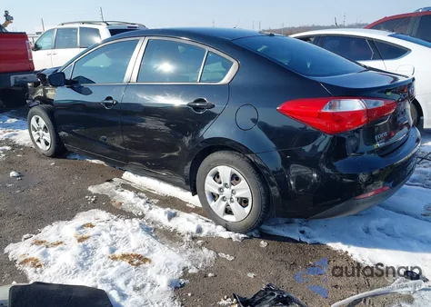 2015 Kia Forte Lx из США, поврежденный, VIN KNAFK4A68F5299616
